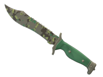 ★ Bowie Knife | Boreal Forest (Battle-Scarred)