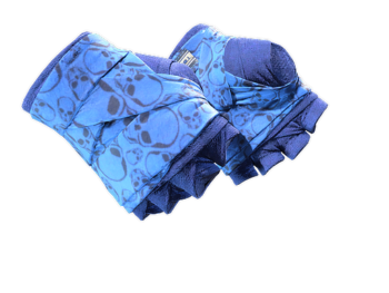 ★ Hand Wraps | Cobalt Skulls (Field-Tested)
