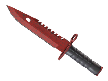 ★ StatTrak™ M9 Bayonet | Crimson Web (Well-Worn)